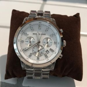 Michael Kors Lucite Show Stopper Watch